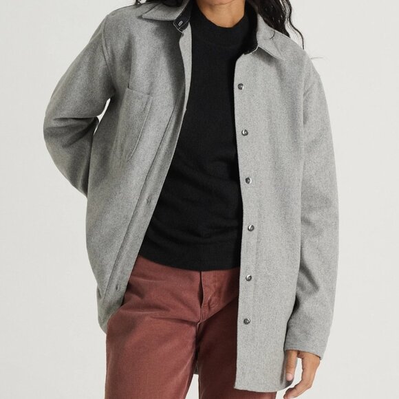 17 oz relaxed Melton wool - Large - Picture 7 of 7